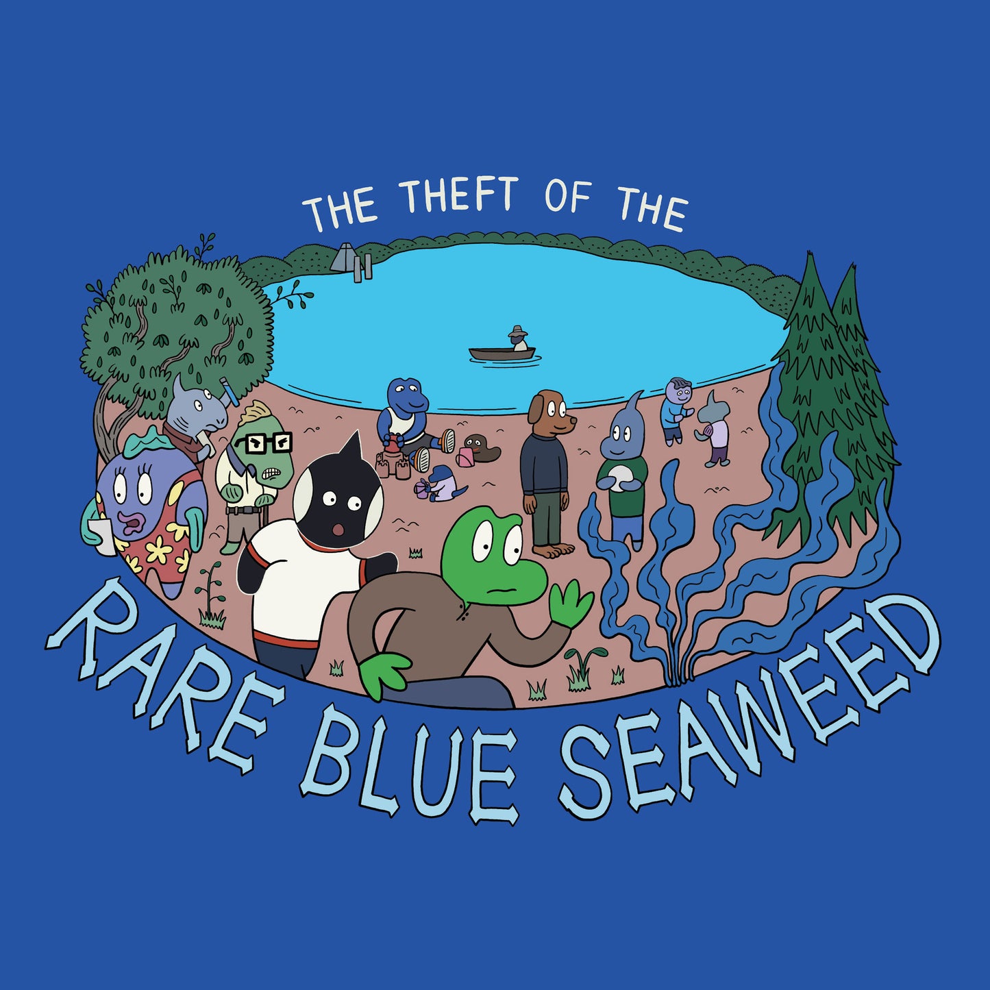 The Theft of the Rare Blue Seaweed digital comic