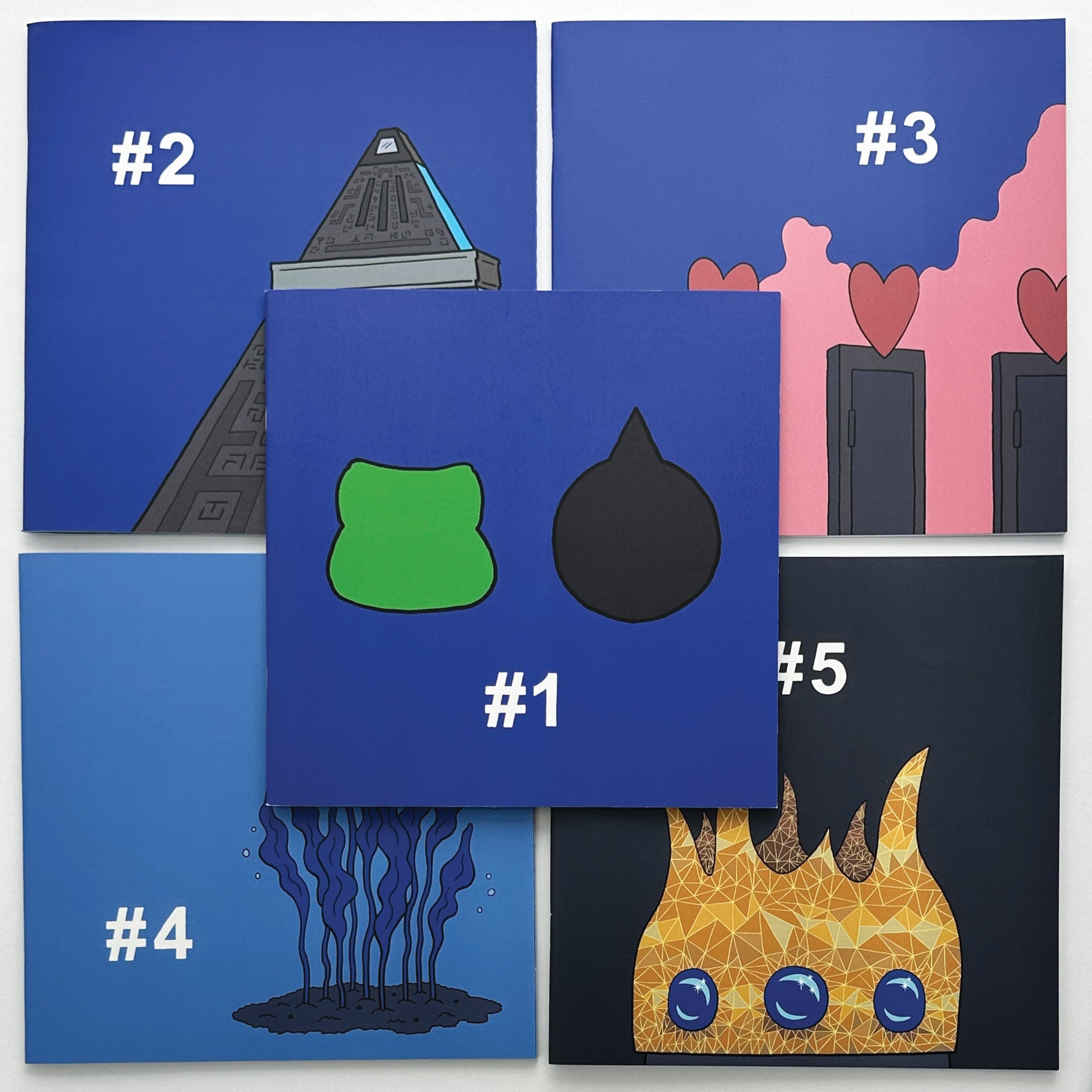 The Theft of the Rare Blue Seaweed print comics