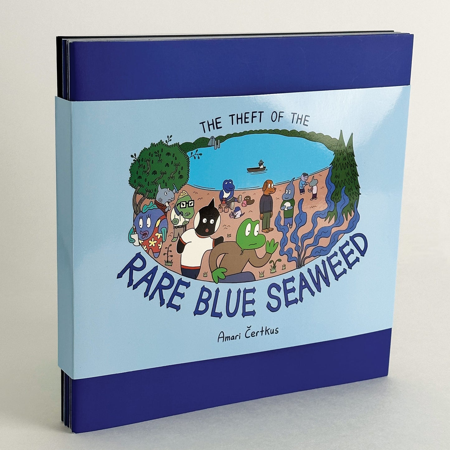 The Theft of the Rare Blue Seaweed print comics